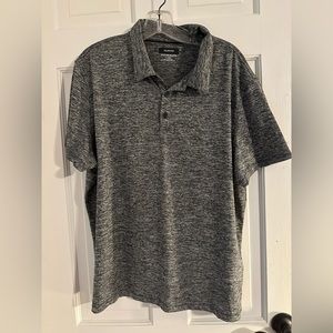 Men’s grey Alfani XL polo shirt